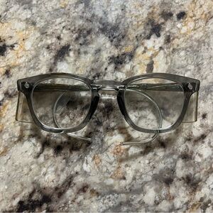 American Optical Vintage Safety Eyeglasses circa 50s Rare Find Sz 48 Frame USA